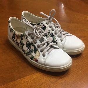 ecco floral sneakers